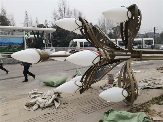 都江堰市 M-TR（轨道交通）旅游专线-玉兰灯案例